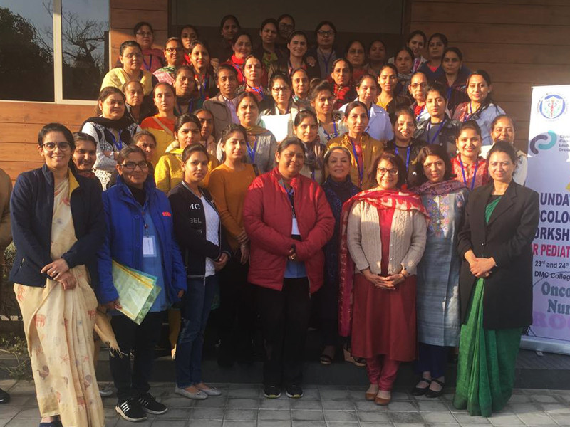 Pediatric Oncology Nursing workshop, DMC Ludhiana 23, 24 Feb 2019